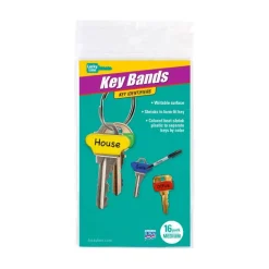 Lucky Line Plastic Assorted Key Sleeve