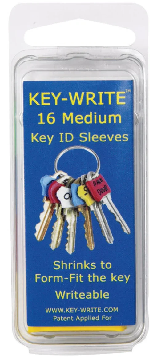 Lucky Line Plastic Assorted Key Sleeve
