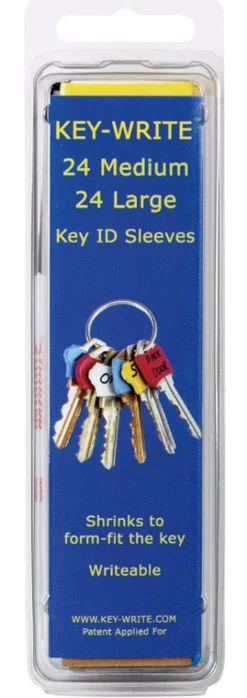 Lucky Line Plastic Assorted Key ID Tag