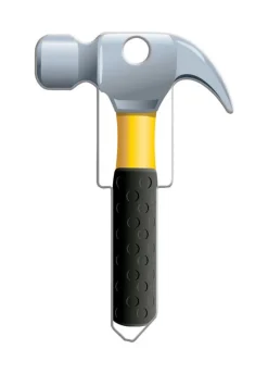 Lucky Line Products Hammer House Key Blank Single sided For Kwikset (Pack of 5)