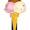 Lucky Line Products Key Shapes Ice Cream House Key Blank Double sided For Kwikset KW1/11 (Pack of 5)