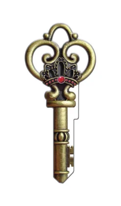 Lucky Line Products Key Shapes Skeleton House Key Blank Double sided For Kwikset KW1/11 (Pack of 5)