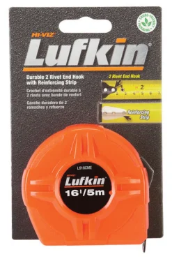 Lufkin 16 ft. L X 0.75 in. W Hi-Viz Tape Measure 1 pk