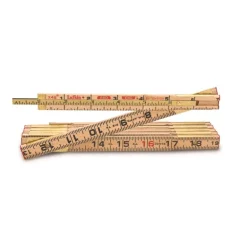 Lufkin 72 in. L X 5/8 in. W Wood Extension Rule SAE