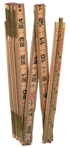 Lufkin 72 in. L X 5/8 in. W Wood Extension Rule SAE