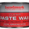 Lundmark Clear Paste Wax Hand Rubbed Old World Floor Wax Paste 16 oz.