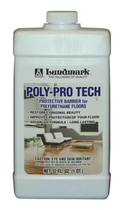 Lundmark Poly-Pro Tech Semi-Gloss Long Lasting Wood Floor Restorer Liquid 32 oz. (Pack of 6)