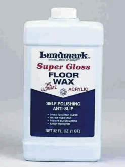 Lundmark Super Gloss Anti-Slip Floor Wax Liquid 32 oz