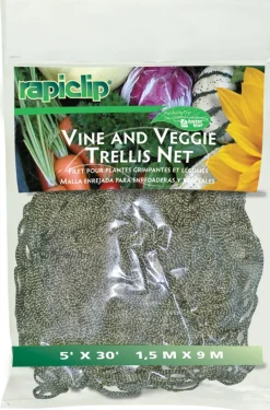 Luster Leaf 869 5' X 30' Green Vine & Veggie Trellis Net (Pack of 12)