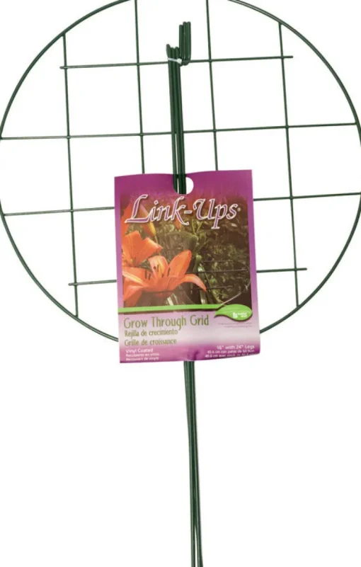 Luster Leaf 24 in. H X 16 in. W Vinyl Plant Support