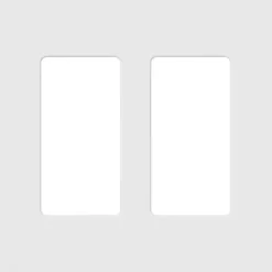 Lutron Claro White 2 gang Plastic Decorator Wall Plate 1 pk