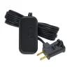 Lutron Credenza Black 100 W Plug-In Dimmer Switch 1 pk