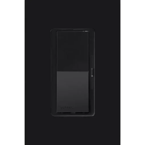 Lutron Diva Black 600 W 3-Way Dimmer Switch 1 pk