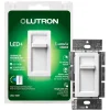 Lutron Lumea White 150 W Slide Dimmer Switch 1 pk