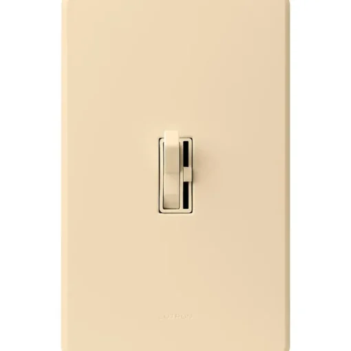 Lutron Toggler Ivory 150 W 3-Way Dimmer Switch 1 pk