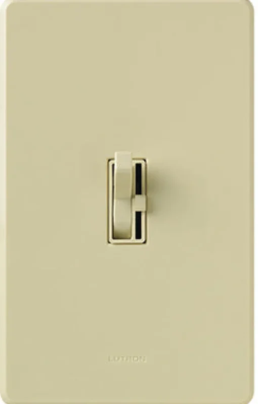 Lutron Toggler Ivory 150 W 3-Way Dimmer Switch 1 pk