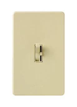 Lutron Toggler Ivory 150 W 3-Way Dimmer Switch 1 pk