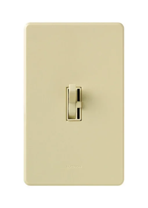Lutron Toggler Ivory 150 W 3-Way Dimmer Switch 1 pk