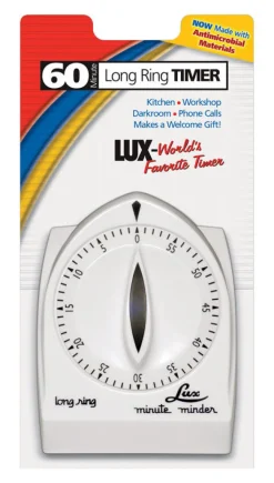 LUX Mute Mder Mechanical Plastic Kitchen Timer