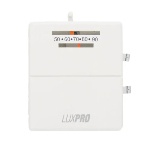 LUX Pro Heating and Cooling Lever Mechanical Thermostat