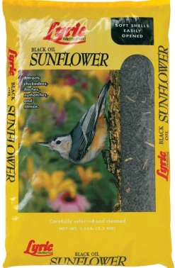 Lyric Assorted Species Wild Bird Food Black Oil Sunflower Seed 10 lb.