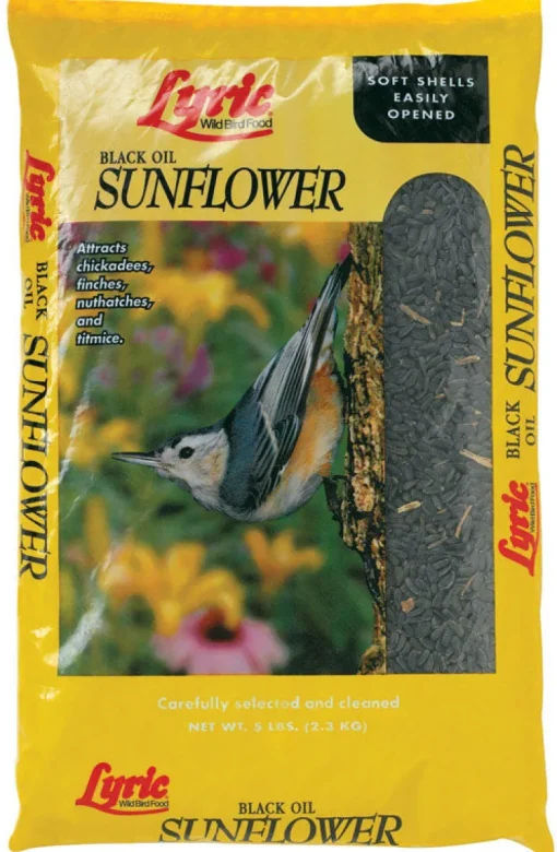 Lyric Assorted Species Wild Bird Food Black Oil Sunflower Seed 10 lb.