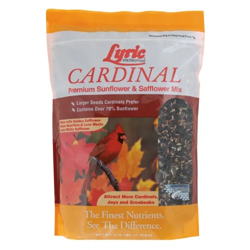 Lyric Cardinal Sunflower Seeds Wild Bird Food 3.75 lb
