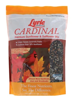 Lyric Cardinal Sunflower Seeds Wild Bird Food 3.75 lb