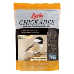 Lyric Chickadee Sunflower Seeds and Peanuts Wild Bird Food 4 lb
