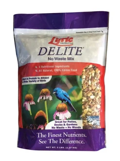 Lyric Delite Chickadee Peanut Pieces Wild Bird Food 5 lb