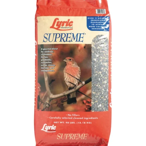 Lyric Supreme Assorted Species Sunflower Seeds Wild Bird Food 40 lb