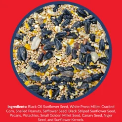 Lyric Supreme Assorted Species Sunflower Seeds Wild Bird Food 40 lb