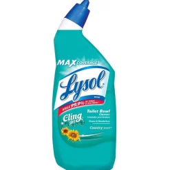 Lysol Cling Gel Country Scent Toilet Bowl Cleaner 24 oz. Gel (Pack of 9)