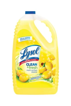 Lysol Lemon Scent All Purpose Cleaner Liquid 144 oz. (Pack of 4)