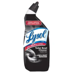 Lysol Lime and Rust Remover No Scent Toilet Bowl Cleaner 24 oz. Gel (Pack of 9)