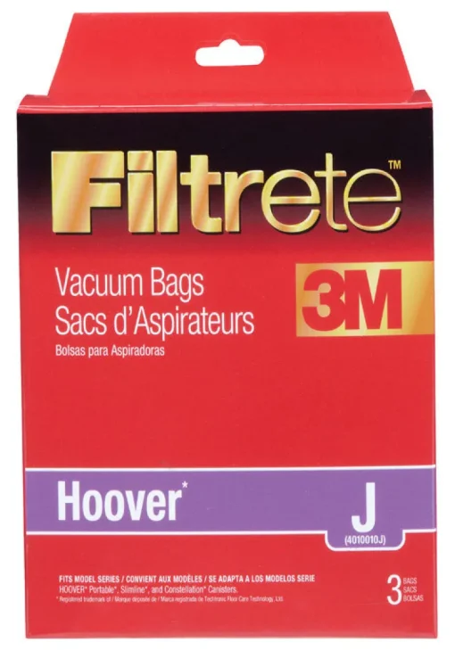 3M Filtrete Vacuum Bag For attaches to vacuum 3 pk