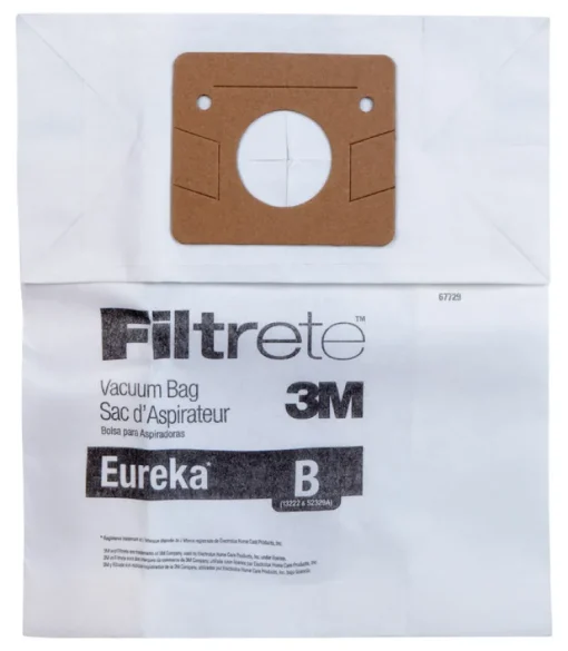 3M Filtrete Vacuum Bag For attaches to vacuum 3 pk