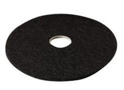 3M 19 in. Dia. Non-Woven Natural/Polyester Fiber Floor Pad Disc Black (Pack of 5)