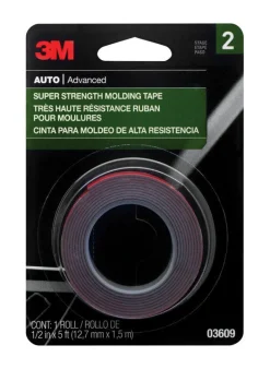 3M 60 in. L X 1/2 in. W Double-Sided Molding Tape