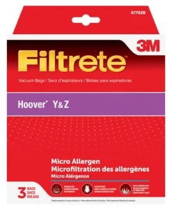 3M 64702A-6 Vacuum Bags 3 Count (Pack of 6)