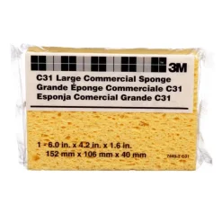 3m C31 6" X 4.25" X 1.6" Large Yellow Commercial Sponge