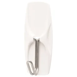 3M Command Medium Plastic Wire Hooks 2.17 in. L 2 pk
