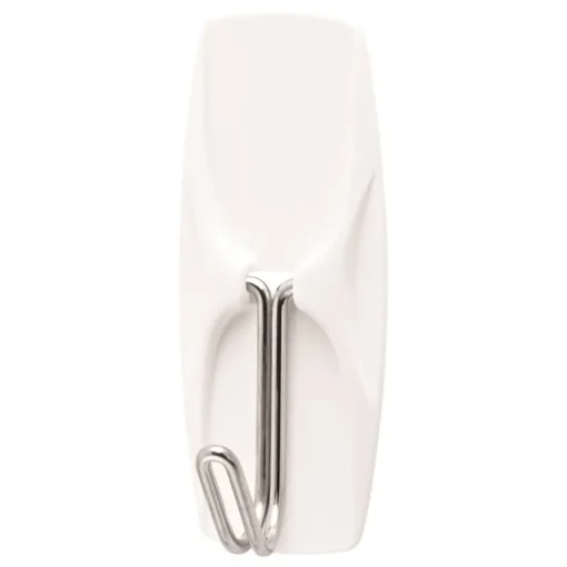 3M Command Medium Plastic Wire Hooks 2.17 in. L 2 pk
