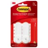 3M Command Medium Plastic Wire Hooks 3-1/8 in. L 2 pk (Pack of 6)