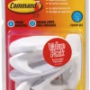 3M Command Medium Plastic Hook 3-1/8 in. L 6 pk (Pack of 2)