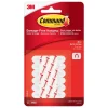 3M Command Mini Foam Adhesive Strips .5 in. L 12 pk (Pack of 6)