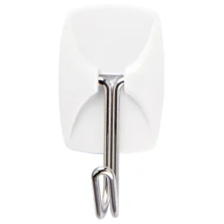 3M Command Small Plastic Hook 1-5/8 In. L 9 Pk