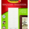3M Command White Large Picture Hanging Strips 15 lb 4 pair