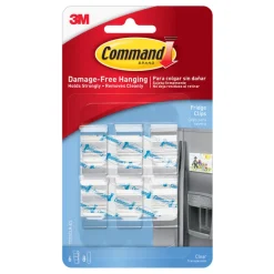 3M Command White Plastic 0.5 lbs. Capacity Small Fridge Clip 1-1/4 L x 0.63 W x 0.375 D in.