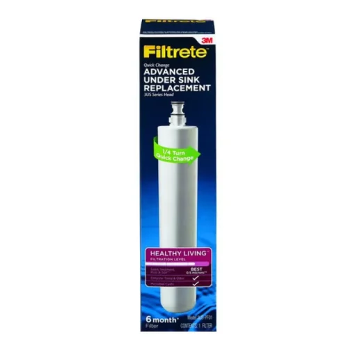 3M Filterete Under Sink Advanced Water Filtration System 2000 gal. Capacity